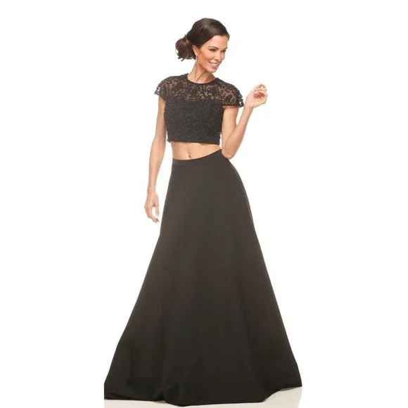 mignon evening dress Couture Mignon Islamic Evening Dress Ecru / 40 main image 0